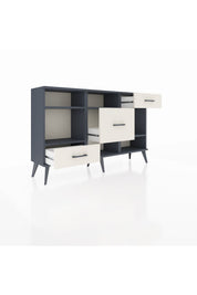 Arges Konsol 4 Raflı 3 Çekmeceli 132x30x83 - S144M001V16A