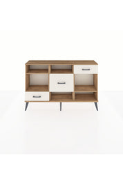 Arges Konsol 4 Raflı 3 Çekmeceli 132x30x83 - S144M001V19A