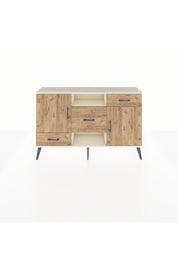 Arges Konsol 4 Raflı 3 Çekmeceli 2 Kapaklı 132x30x83 - S144M002V03A