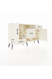 Arges Konsol 4 Raflı 3 Çekmeceli 2 Kapaklı 132x30x83 - S144M002V04A