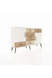 Arges Konsol 4 Raflı 3 Çekmeceli 2 Kapaklı 132x30x83 - S144M002V06A