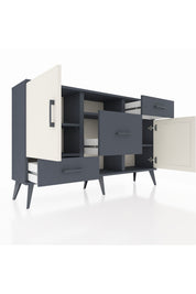 Arges Konsol 4 Raflı 3 Çekmeceli 2 Kapaklı 132x30x83 - S144M002V14A