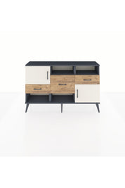 Arges Konsol 3 Raflı 3 Çekmeceli 2 Kapaklı 132x30x83 - S144M003V15A