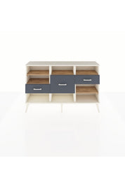 Arges Konsol 5 Raflı 3 Çekmeceli 132x30x83 - S144M004V02A