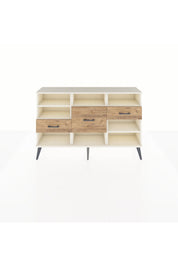 Arges Konsol 5 Raflı 3 Çekmeceli 132x30x83 - S144M004V06A