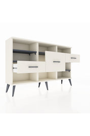 Arges Konsol 5 Raflı 3 Çekmeceli 132x30x83 - S144M004V07A