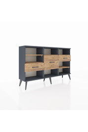 Arges Konsol 5 Raflı 3 Çekmeceli 132x30x83 - S144M004V12A