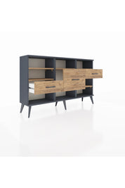 Arges Konsol 5 Raflı 3 Çekmeceli 132x30x83 - S144M004V12A