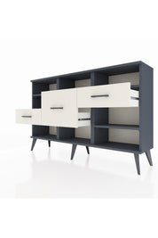 Arges Konsol 5 Raflı 3 Çekmeceli 132x30x83 - S144M004V16A