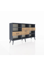 Arges Konsol 5 Raflı 3 Çekmeceli 132x30x83 - S144M004V18A
