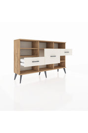 Arges Konsol 5 Raflı 3 Çekmeceli 132x30x83 - S144M004V19A