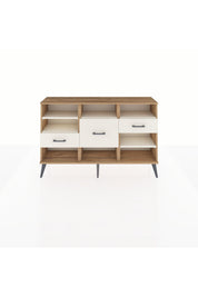 Arges Konsol 5 Raflı 3 Çekmeceli 132x30x83 - S144M004V22A