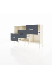 Arges Konsol 2 Raflı 3 Çekmeceli 132x30x83 - S144M005V05A