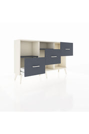 Arges Konsol 2 Raflı 3 Çekmeceli 132x30x83 - S144M005V08A