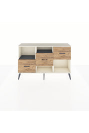 Arges Konsol 2 Raflı 3 Çekmeceli 132x30x83 - S144M005V09A