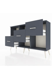 Arges Konsol 2 Raflı 3 Çekmeceli 132x30x83 - S144M005V14A
