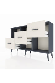 Arges Konsol 2 Raflı 3 Çekmeceli 132x30x83 - S144M005V16A