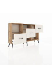 Arges Konsol 2 Raflı 3 Çekmeceli 132x30x83 - S144M005V19A