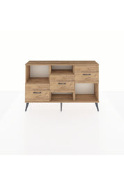 Arges Konsol 2 Raflı 3 Çekmeceli 132x30x83 - S144M005V21A