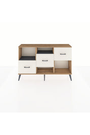 Arges Konsol 2 Raflı 3 Çekmeceli 132x30x83 - S144M005V25A