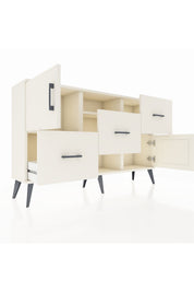 Arges Konsol 2 Raflı 3 Çekmeceli 2 Kapaklı 132x30x83 - S144M006V04A