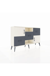 Arges Konsol 2 Raflı 3 Çekmeceli 2 Kapaklı 132x30x83 - S144M006V05A