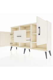 Arges Konsol 5 Raflı Tek Çekmeceli 2 Kapaklı 132x30x83 - S144M008V04A