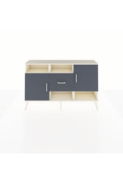 Arges Konsol 5 Raflı Tek Çekmeceli 2 Kapaklı 132x30x83 - S144M008V08A