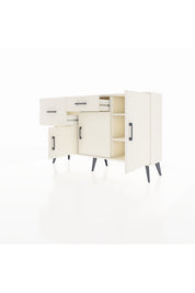 Arges Konsol 3 Raflı 2 Çekmeceli 3 Kapaklı 132x30x83 - S144M009V04A