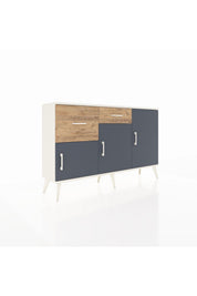 Arges Konsol 3 Raflı 2 Çekmeceli 3 Kapaklı 132x30x83 - S144M009V09A