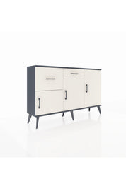 Arges Konsol 3 Raflı 2 Çekmeceli 3 Kapaklı 132x30x83 - S144M009V13A