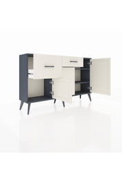 Arges Konsol 3 Raflı 2 Çekmeceli 3 Kapaklı 132x30x83 - S144M009V13A