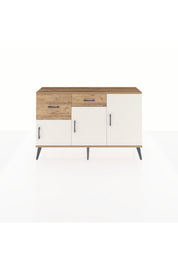 Arges Konsol 3 Raflı 2 Çekmeceli 3 Kapaklı 132x30x83 - S144M009V24A