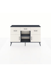 Arges Konsol Tek Raflı 3 Çekmeceli 3 Kapaklı 132x30x83 - S144M010V13A