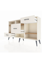 Arges Konsol 4 Raflı 3 Çekmeceli 132x30x83 - S144M001V01A