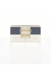 Arges Konsol 4 Raflı 3 Çekmeceli 3 Kapaklı 132x30x83 - S144M011V07A