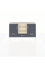 Arges Konsol 4 Raflı 3 Çekmeceli 3 Kapaklı 132x30x83 - S144M011V08A