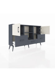 Arges Konsol 4 Raflı 3 Çekmeceli 3 Kapaklı 132x30x83 - S144M011V14A