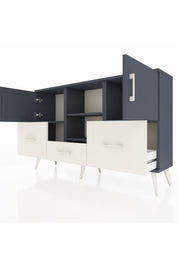 Arges Konsol 4 Raflı 3 Çekmeceli 3 Kapaklı 132x30x83 - S144M011V16A