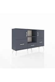 Arges Konsol 4 Raflı 3 Çekmeceli 3 Kapaklı 132x30x83 - S144M011V17A