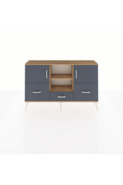 Arges Konsol 4 Raflı 3 Çekmeceli 3 Kapaklı 132x30x83 - S144M011V26A