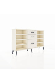 Arges Konsol 6 Raflı 3 Çekmeceli 132x30x83 - S144M012V04A