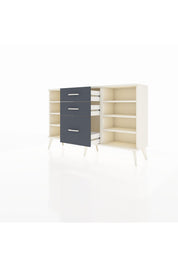 Arges Konsol 6 Raflı 3 Çekmeceli 132x30x83 - S144M012V05A