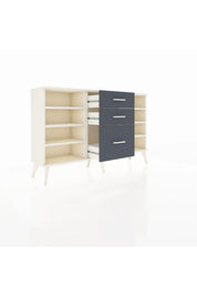 Arges Konsol 6 Raflı 3 Çekmeceli 132x30x83 - S144M012V05A