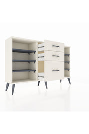 Arges Konsol 6 Raflı 3 Çekmeceli 132x30x83 - S144M012V07A
