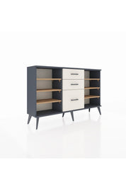 Arges Konsol 6 Raflı 3 Çekmeceli 132x30x83 - S144M012V10A