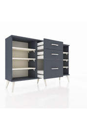 Arges Konsol 6 Raflı 3 Çekmeceli 132x30x83 - S144M012V14A
