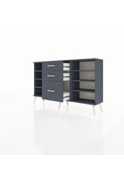 Arges Konsol 6 Raflı 3 Çekmeceli 132x30x83 - S144M012V17A