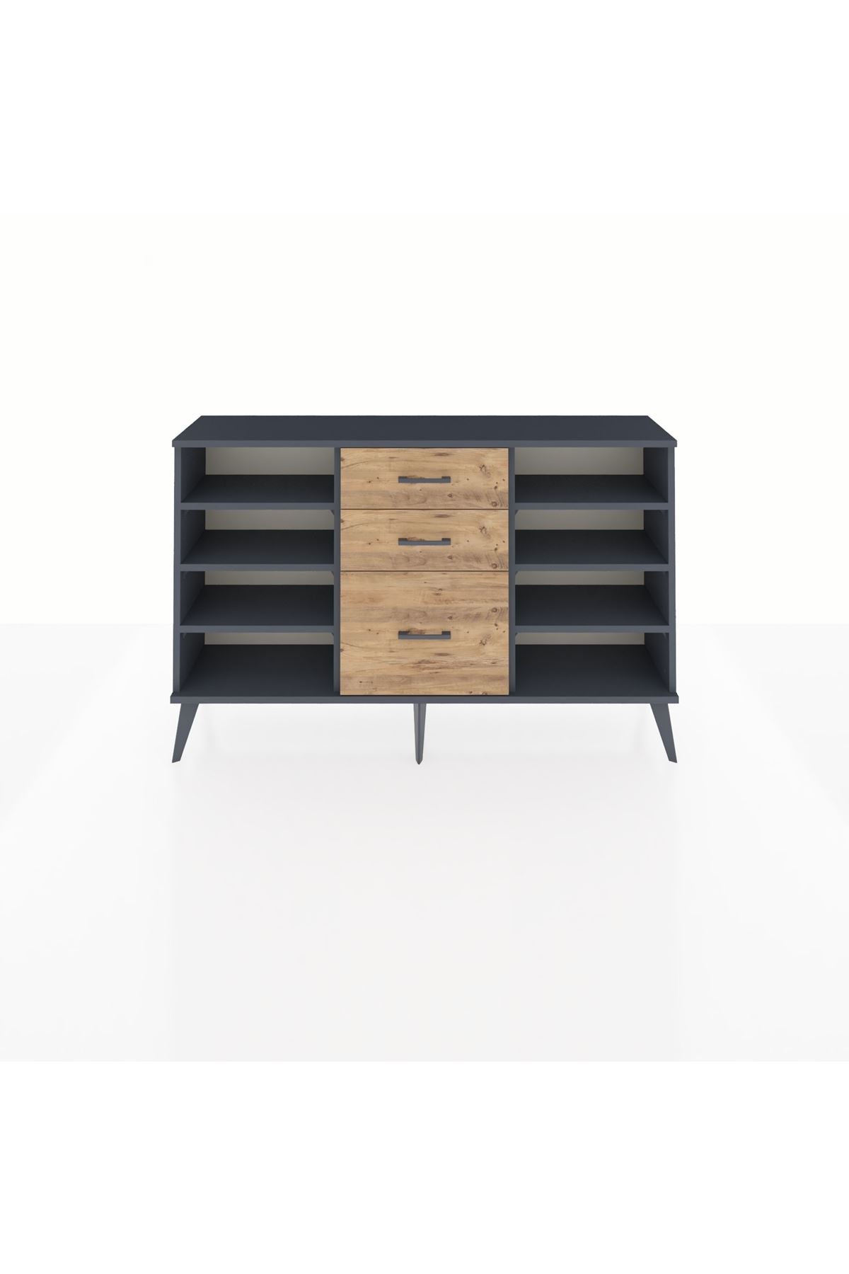 Arges Konsol 6 Raflı 3 Çekmeceli 132x30x83 - S144M012V18A