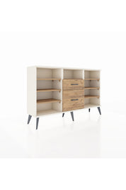 Arges Konsol 7 Raflı 2 Çekmeceli 132x30x83 - S144M013V03A